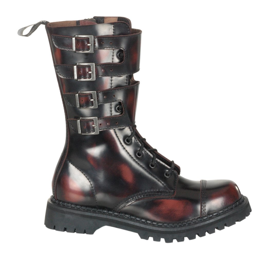 Bottines Demonia Attack 10 Homme - Bordeaux 85961-DQFE